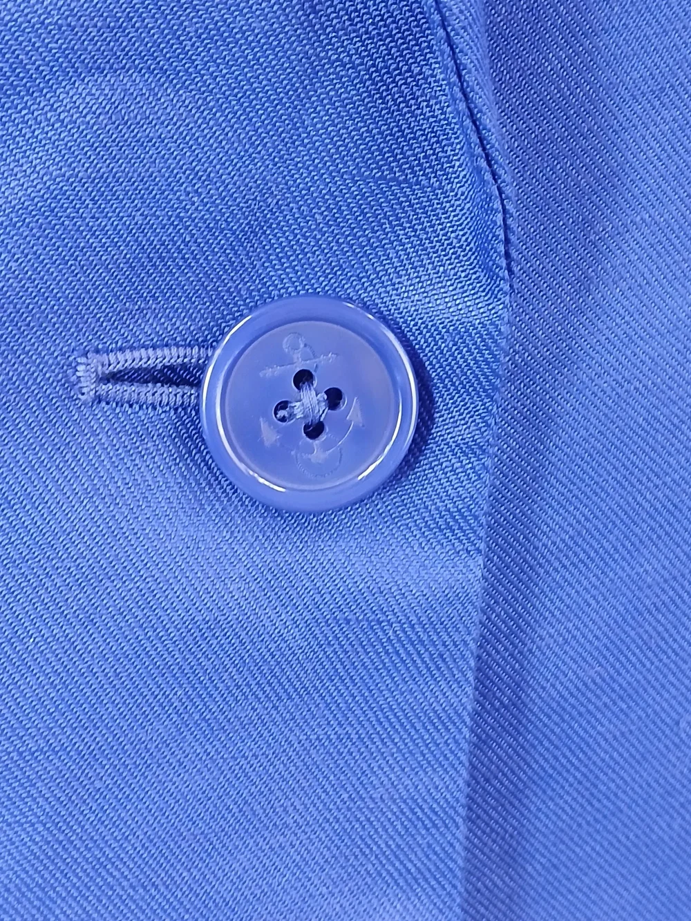 Lauren Ralph Lauren Women's Linen Blend Twill Blazer Blue Size 16 NWT - Picture 12 of 16